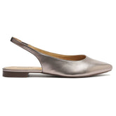 SAPATILHA SLINGBACK BICO FINO PRATEADA C 30029 0182 0108 ANACAPRI